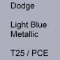 Preview: Dodge, Light Blue Metallic, T25 / PCE.